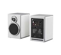 FiiO SA1 Blanc - Enceintes bibliothèques Amplifiées (la paire)