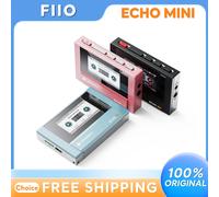 Fiio Snowsky Echo Mini lecteur MP3 sans fil Bluetooth 8GB baladeur Portable rétro Support personnalisé cadeau de musique DSD Bleu