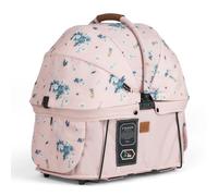 FIKAGO SWAY2 - Sac de Transport 2 en 1 pour Chien et Chat - Sac de Transport et Poussette - Jusqu'à 9 kg - UPF 50+ - Fleur Arctique