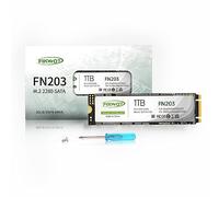 Fikwot FN203 1To M.2 SATA SSD - SLC Cache 3D NAND TLC SATA III 6Gb/s M.2 2280 NGFF Disque SSD Interne, jusqu'à 550Mo/s, Compatible avec Ultrabooks, Tablettes et Mini PCs