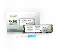 Fikwot FN203 512Go M.2 SATA SSD - SLC Cache 3D NAND TLC SATA III 6Gb/s M.2 2280 NGFF Disque SSD Interne, jusqu'à 550Mo/s, Compatible avec Ultrabooks, Tablettes et Mini PCs