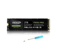 Fikwot FN501 Pro NVMe 2To Disque SSD Interne M.2 PCIe Gen3 x4 avec Autocollant de Refroidissement en graphène, jusqu'à 3500Mo/s, Cache SLC, Compatible avec Ordinateur Portable et PC de Bureau