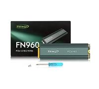 Fikwot FN960 4To M.2 2280 PCIe Gen4 x4 NVMe 1.4 Disque SSD Interne avec dissipateur Thermique - Vitesse jusqu'à 5000Mo/s, Cache SLC Dynamique