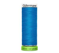 Gütermann Fil à coudre polyester G723860-386 RPET Bleu 100 m