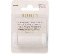 Fil à bâtir hydrosoluble - Bohin(...) - Blanc Blanc G