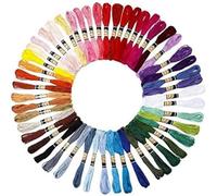 Fil à Broder 50/100/200/447couleurs Broderie DIY Soie Ligne Branche Fils Fil Similaire Fil Fil Soie Écheveau Point De Croix Fil Outils De Couture, 447 Random Color
