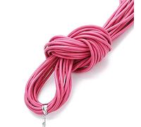 Fil à broder, Cowhide Leather Rope String, Jewelry Cord Multicolor Multiple Sizes 10 Meters(Rose,2mm)