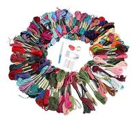 Fil à broder, kit de cordes de bracelet d'amitié, fil de point de croix et accessoires pour la fabrication de bracelets, projets de broderie DIY