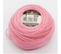 Fil à broder - Rose - 894 - Coton perlé - Pelote - DMC - Broderie - Crochet