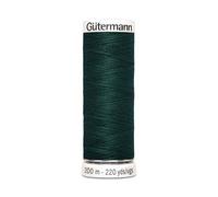 Fil À Coudre 100% Polyester 200m - Gütermann 018 Vert