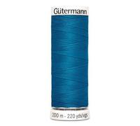 Fil À Coudre 100% Polyester 200m - Gütermann 025 Bleu