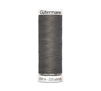 Fil À Coudre 100% Polyester 200m - Gütermann 035 Gris Gris