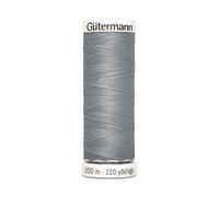 Fil À Coudre 100% Polyester 200m - Gütermann 038 Gris Gris