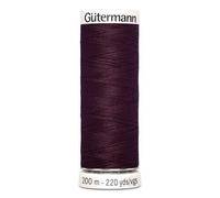 Fil À Coudre 100% Polyester 200m - Gütermann 130 Rouge