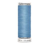 Fil À Coudre 100% Polyester 200m - Gütermann 143 Bleu