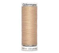 Fil À Coudre 100% Polyester 200m - Gütermann 170 Marron