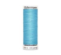 Fil À Coudre 100% Polyester 200m - Gütermann 196 Bleu