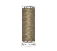 Fil À Coudre 100% Polyester 200m - Gütermann 208 Marron