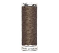 Fil À Coudre 100% Polyester 200m - Gütermann 209 Marron