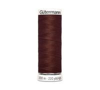 Fil À Coudre 100% Polyester 200m - Gütermann 230 Marron