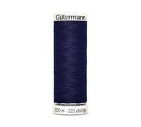 Fil À Coudre 100% Polyester 200m - Gütermann 324 Bleu