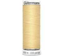 Fil à Coudre 100% polyester 200m - Gütermann(...) - 325 Jaune 325 Jaune G