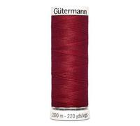 Fil À Coudre 100% Polyester 200m - Gütermann 367 Rouge
