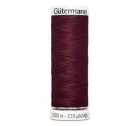 Fil À Coudre 100% Polyester 200m - Gütermann 369 Rouge