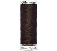Fil à Coudre 100% polyester 200m - Gütermann(...) - 406 Marron 406 Marron G