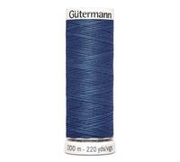 Fil À Coudre 100% Polyester 200m - Gütermann 435 Bleu