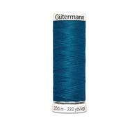 Fil À Coudre 100% Polyester 200m - Gütermann 483 Bleu