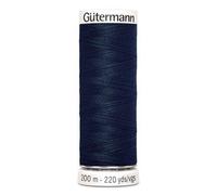 Fil À Coudre 100% Polyester 200m - Gütermann 487 Bleu