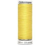 Fil à Coudre 100% polyester 200m - Gütermann(...) - 580 Jaune 580 Jaune G