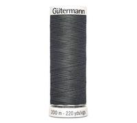 Fil À Coudre 100% Polyester 200m - Gütermann 702 Gris Gris