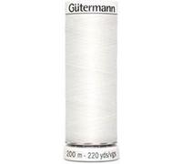 Fil à Coudre 100% polyester 200m - Gütermann(...) - 800 Blanc 800 Blanc G