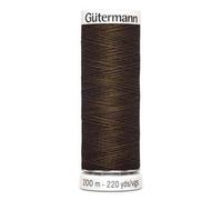 Fil À Coudre 100% Polyester 200m - Gütermann 816 Marron