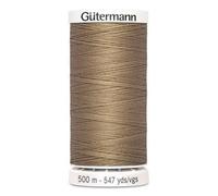 Fil À Coudre 100% Polyester 500m - Gütermann 139 Marron