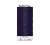 Fil À Coudre 100% Polyester 500m - Gütermann 339 Bleu
