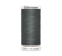 Fil À Coudre 100% Polyester 500m - Gütermann 701 Gris Gris