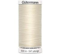 Fil à Coudre 100% polyester 500m - Gütermann(...) - 802 Ecru 802 Ecru G