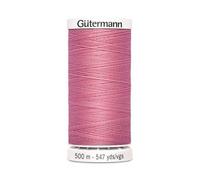 Fil À Coudre 100% Polyester 500m - Gütermann 889 Rose