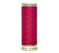 Fil à coudre 100% polyester Gütermann 1 Bobine - Att 909 - rouge bonbon