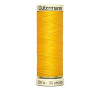 Gutermann Coudre Tous Les Fil de Polyester, Jaune doré 0106, 100 m