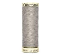 Fil À Coudre 100% Polyester Gutermann 1 Bobine Ref 701939 Et 788988 - Att 118 - Gris Pastel