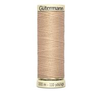 Fil À Coudre 100% Polyester Gutermann 1 Bobine Ref 701939 Et 788988 - Att 170 - Paille