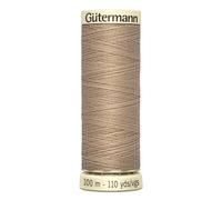 Fil À Coudre 100% Polyester Gutermann 1 Bobine Ref 701939 Et 788988 - Att 215 - Amande Grillée