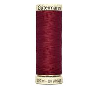 Gutermann Fil à Coudre en Polyester Bordeaux 0226 100 m 5,5 x 1,8 x 1,8 cm