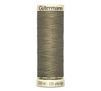 Fil À Coudre 100% Polyester Gutermann 1 Bobine Ref 701939 Et 788988 - Att 264 - Kaki Foncé