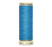 Fil À Coudre 100% Polyester Gutermann 1 Bobine Ref 701939 Et 788988 - Att 278 - Bleu Ciel