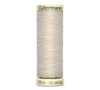 Fil À Coudre 100% Polyester Gutermann 1 Bobine Ref 701939 Et 788988 - Att 299 - Lait Blanc